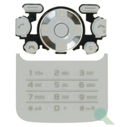 Klávesnice Sony Ericsson F305 White / bílá (Service Pack)