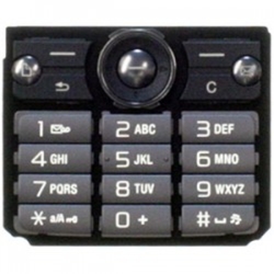 Klávesnice Sony Ericsson G700 Grey / šedá (Service Pack)
