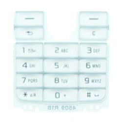 Klávesnice Sony Ericsson T630 White / bílá (Service Pack)