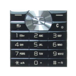 Klávesnice Sony Ericsson W350i Black / černá, Originál