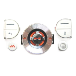 Vrchní klávesnice Sony Ericsson W580i White / bílá (Service Pack