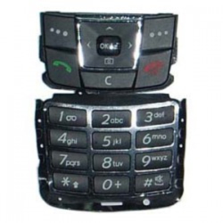 Klávesnice Samsung E250 Black / černá, Originál