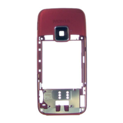 Střední kryt Nokia E65 Red / červený, Originál