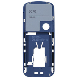 Střední kryt Nokia 5070 Blue / modrý (Service Pack)