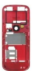 Střední kryt Nokia 5320 XpressMusic Red / červený (Service Pack)