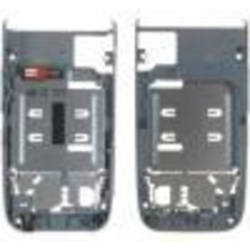 Střední kryt Nokia 6085 Silver / stříbrný, Originál