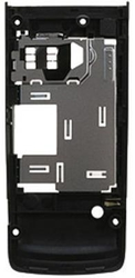 Střední kryt Nokia 6555 Black / černý (Service Pack)