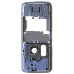 Střední kryt Nokia N82 Silver / stříbrný (Service Pack)