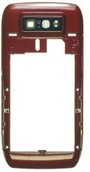 Střední kryt Nokia E71 Red / červený, Originál