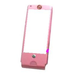 Střední kryt Sony Ericsson W350i Pink / růžový, Originál