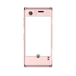 Střední kryt Sony Ericsson W595 Peachy Pink / růžový (Service Pa