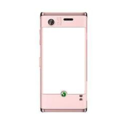 Střední kryt Sony Ericsson W595 Peachy Pink / růžový, Originál