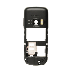 Střední kryt Nokia 6303 Classic Matt Black / černý, Originál