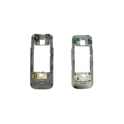 Střední kryt Nokia C5-00 Silver / stříbrný, Originál