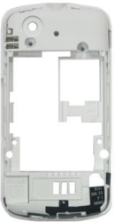 Střední kryt Sony Ericsson W100i Spiro White / bílý, Originál