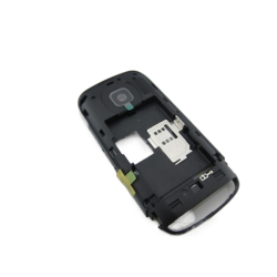 Střední kryt Nokia C2-02 Jet Black / černý (Service Pack)