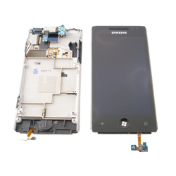 LCD Samsung i8700 Omnia 7 + dotyková deska OSAZENÝ (Service Pack