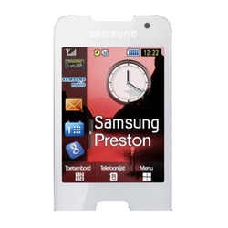 Dotyková deska Samsung S5600 Preston White / bílá (Service Pack)