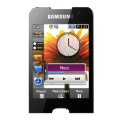 Dotyková deska Samsung S5600 Preston Black / černá, Originál