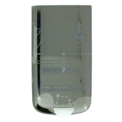 Zadní kryt Nokia 6700 Classic Glossy Silver / lesklý stříbrný, Originál