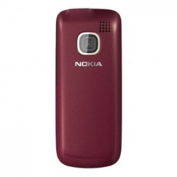 Zadní kryt Nokia C2-00 Magenta / červený, Originál