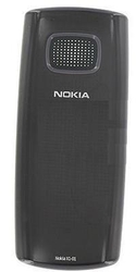 Zadní kryt Nokia X1-01 Dark Grey / černý (Service Pack)