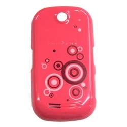 Zadní kryt Samsung S3650 Corby Pink / růžový s kruhy (Service Pa