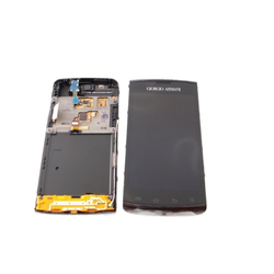 Přední kryt Samsung i9010 Galaxy S Giorgio Armani + LCD + dotyko