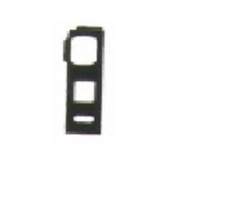 Krytka konektoru Nokia 3110 Classic Black / černá, Originál