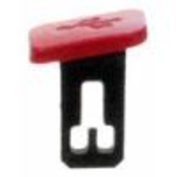 Krytka USB Nokia 5320 XpressMusic Red / červená (Service Pack)