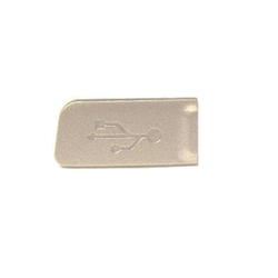 Krytka USB Nokia 6260 Slide Silver / stříbrná, Originál