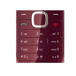 Klávesnice Nokia C2-00 Magenta / červená, Originál