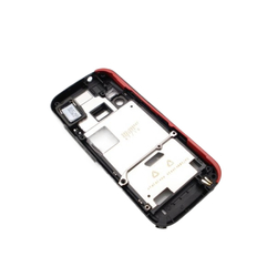 Střední kryt Nokia 5730 XpressMusic Red / červený (Service Pack)