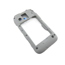 Střední kryt Samsung S5360 Galaxy Y Silver / stříbrný, Originál