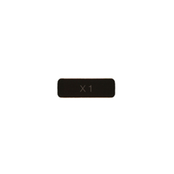 Krytka loga Sony Ericsson Xperia X1 Black / černá (Service Pack)