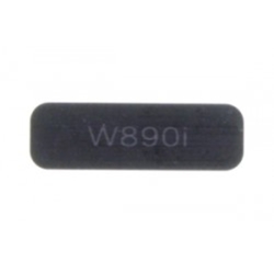 Krytka loga Sony Ericsson W890i Black / černá (Service Pack)