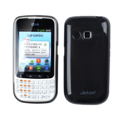Pouzdro Jekod TPU pro LG Optimus Pro, C660 Black / černé