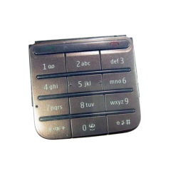 Klávesnice Nokia C3-01 Copper Brown / hnědá, Originál