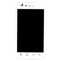 Dotyková deska LG Optimus Black, P970 White / bílá, Originál