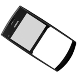 Přední kryt Nokia X2-01 Dark Grey / tmavě šedý, Originál