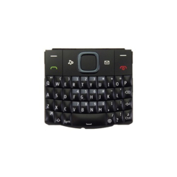 Klávesnice Nokia X2-01 Black / černá - anglická, Originál
