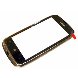 Přední kryt Nokia Lumia 610 Black / černý + dotyková deska