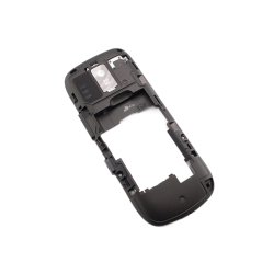 Střední kryt Nokia Asha 203 Black / černý, Originál