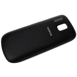 Zadní kryt Nokia Asha 203 Black / černý, Originál