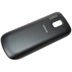 Zadní kryt Nokia Asha 203 Dark Grey / šedý, Originál