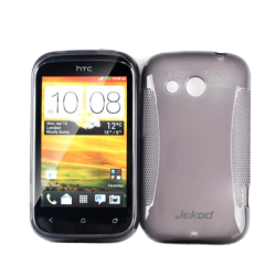 Pouzdro Jekod TPU pro HTC Desire C, A320E Black / černé