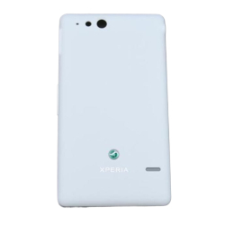 Zadní kryt Sony Xperia Go, ST27i White / bílý, Originál