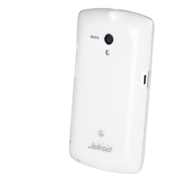 Pouzdro Jekod TPU pro Sony Xperia Neo L, MT25i White / bílé