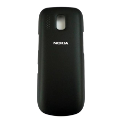 Zadní kryt Nokia Asha 202 Black / černý, Originál
