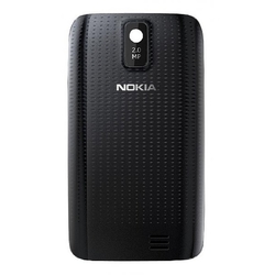 Zadní kryt Nokia Asha 308, 309 Black / černý, Originál